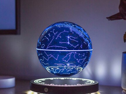 Magnetic 360° Rotating Levitation Starlight Ball Night Light – Floating Atmosphere Lamp