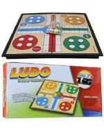 Magnetic Snake & Ladders and Ludo 2-in-1 Board Game for Kids & Family