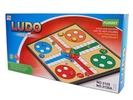 Magnetic Snake & Ladders and Ludo 2-in-1 Board Game for Kids & Family