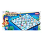Magnetic Snake & Ladders and Ludo 2-in-1 Board Game for Kids & Family