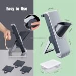Manual Multi-Function Vegetable Chopper & Salad Slicer with Stainless Steel Blades – Hand Shredding Food Cutter