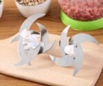 Manual Vegetable Slicer & Spiral Chopper – Hand-Operated Multi-Blade Food Cutter for Quick Meal Prep