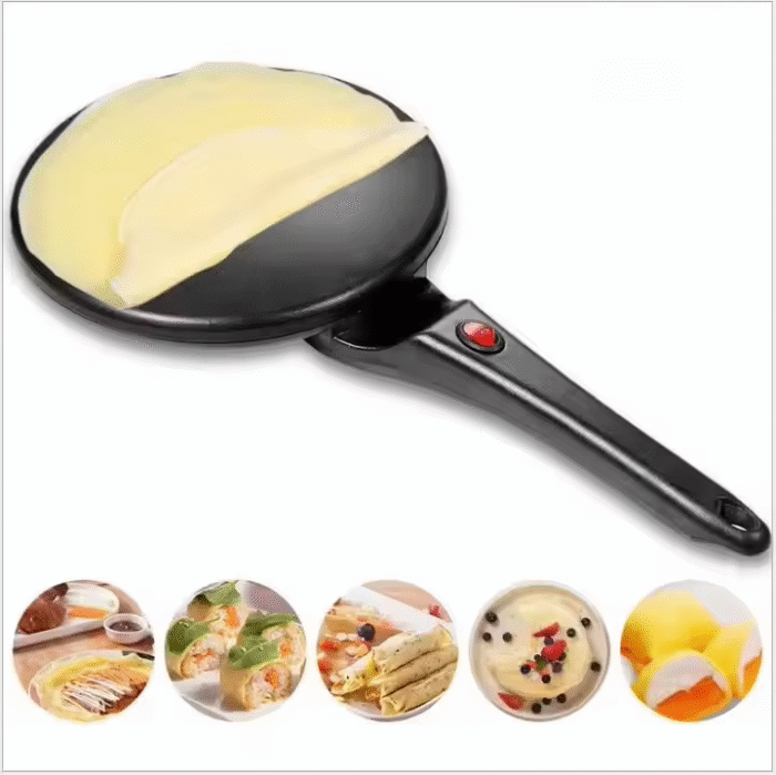 Mini Electric Pancake Maker & Muffin Baking Machine – Automatic Spring Roll & Cake Maker for Home Use