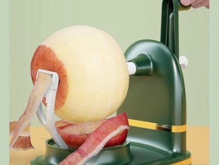 Multi-Function Fruit and Vegetable Peeler with Suction Cup & Peel Bowl