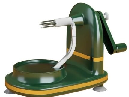 Multi-Function Fruit and Vegetable Peeler with Suction Cup & Peel Bowl