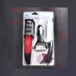Multi-Function Kitchen Knife Sharpener & Ceramic Peeler Combo – 3 Stage Sharpening Tool
