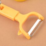 Multi-Functional 2-in-1 Stainless Steel Bottle Opener with Fruit Peeler – Compact Pocket Tool