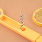 Multi-Functional 2-in-1 Stainless Steel Bottle Opener with Fruit Peeler – Compact Pocket Tool
