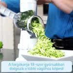 Multi-Functional Hand Roller Vegetable Cutter – 3-in-1 Rotary Slicer, Cheese Grater & Food Chopper