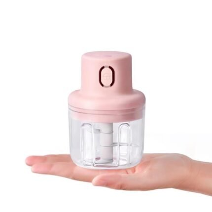 Multifunction Portable Electric Handheld Meat & Garlic Chopper – Multi-Purpose Grinder & Press