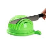 Multifunction Salad Cutter Bowl & Chopper – 2-in-1 Kitchen Gadget for Quick Fruit & Vegetable Prep