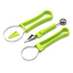 Multifunction Stainless Steel Fruit Carving Kit – Ball Scooper, Separator, Carving Tool Set