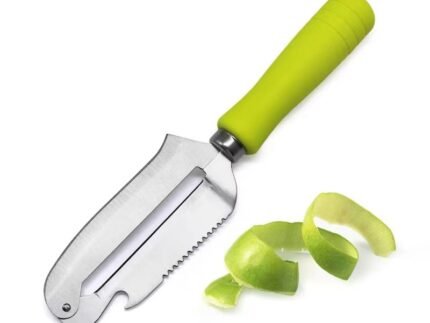 Multifunctional Swivel Fruit & Vegetable Peeler – Includes Julienne Blade