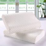 Orthopedic Side-Sleeper Pillow – Memory Foam Core with Washable Removable Cover