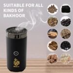 Portable Electric Bakhoor Burner for Car & Home – Metal Design with Bluetooth Speaker