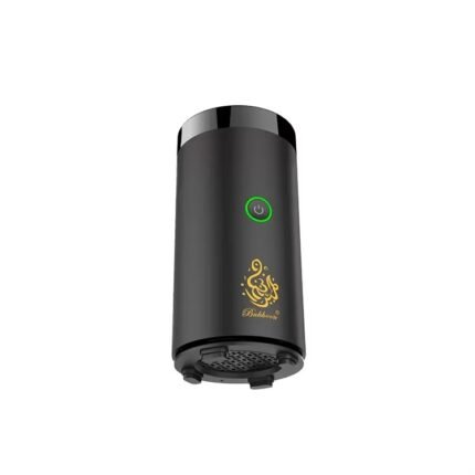 Portable Electric Bakhoor Burner for Car & Home – Metal Design with Bluetooth Speaker