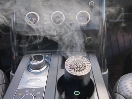 Portable Electric Bakhoor Burner for Car & Home – Metal Design with Bluetooth Speaker