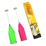 Portable Electric Milk Frother – Handheld Mini Coffee Whisk & Matcha Mixer for Home & Travel