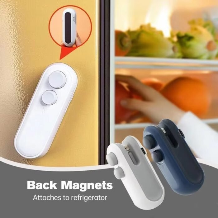 Portable Food Bag Heat Sealer – Handheld USB Rechargeable Mini Sealing Machine