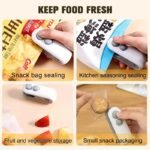 Portable Food Bag Heat Sealer – Handheld USB Rechargeable Mini Sealing Machine