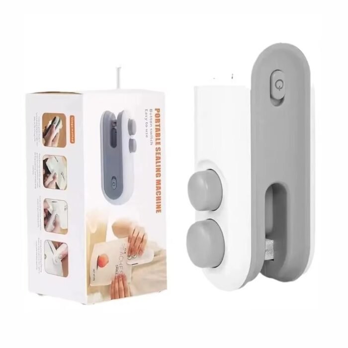 Portable Food Bag Heat Sealer – Handheld USB Rechargeable Mini Sealing Machine