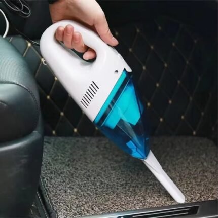 Portable Handheld Car Vacuum Cleaner – High Power Suction for Car Interior