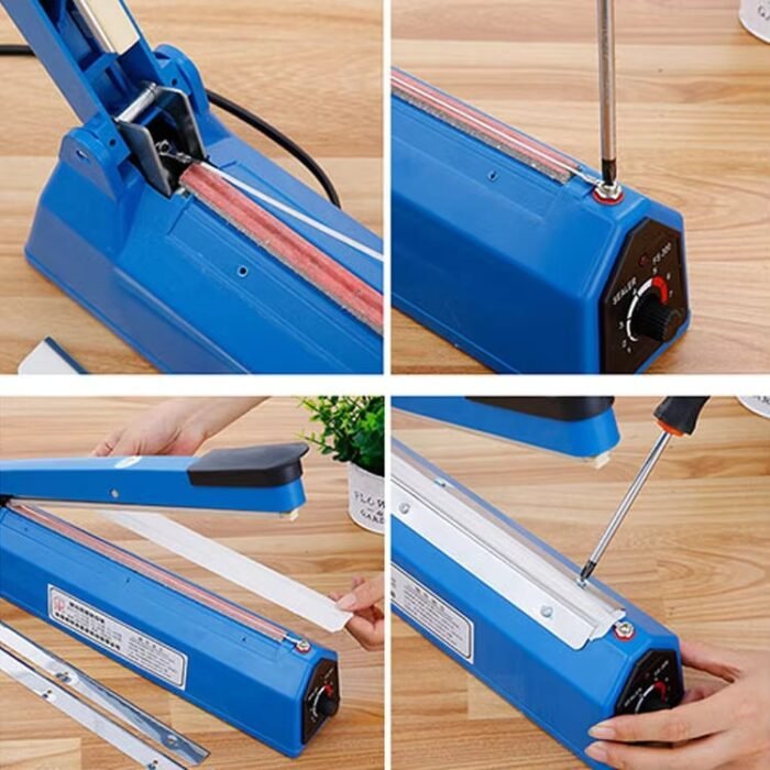 Portable Handheld Mini Impulse Heat Sealer – Manual Sealing Machine for Plastic & PVC Bags