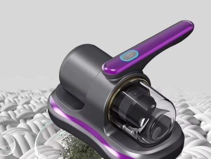 Portable Handheld UV Dust Mite Remover – USB Rechargeable Bed Vacuum Cleaner for Household Use (1)
