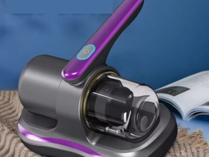 Portable Handheld UV Dust Mite Remover – USB Rechargeable Bed Vacuum Cleaner for Household Use (1)