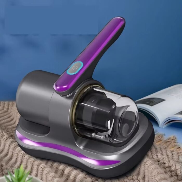 Portable Handheld UV Dust Mite Remover – USB Rechargeable Bed Vacuum Cleaner for Household Use (1)