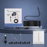 Portable Waterproof Inspection Camera – 7 mm 2 m USB Borescope for Android & PC