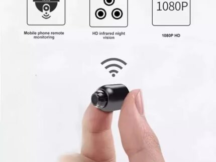Portable Wireless Home Security Mini Camera – 1080P Wireless IP Cam with Motion Detection