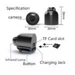 Portable Wireless Home Security Mini Camera – 1080P Wireless IP Cam with Motion Detection