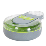 Premium 9-in-1 Manual Vegetable Cutter with Draining Basket – Multi-Function Slicer, Grater, Peeler & Potato Dicer