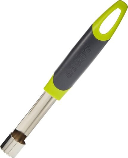 Premium Stainless Steel Apple Corer with Ergonomic ABS Handle – Easy Core Remover for Fruits