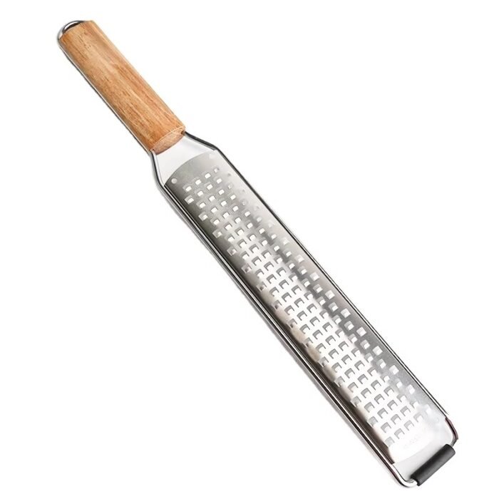 Premium Stainless Steel Citrus Zester & Cheese Grater – Lemon, Ginger, Garlic, Vegetables, Fruits Multipurpose Tool