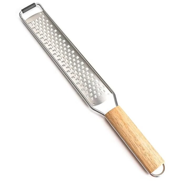 Premium Stainless Steel Citrus Zester & Cheese Grater – Lemon, Ginger, Garlic, Vegetables, Fruits Multipurpose Tool