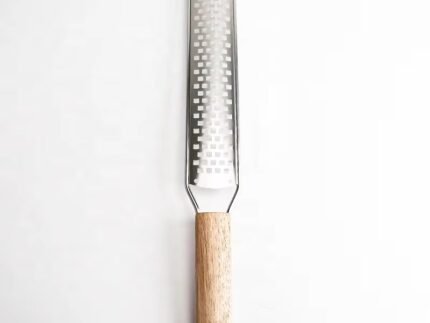 Premium Stainless Steel Citrus Zester & Cheese Grater – Lemon, Ginger, Garlic, Vegetables, Fruits Multipurpose Tool