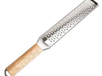 Premium Stainless Steel Citrus Zester & Cheese Grater – Lemon, Ginger, Garlic, Vegetables, Fruits Multipurpose Tool