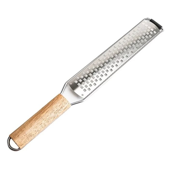 Premium Stainless Steel Citrus Zester & Cheese Grater – Lemon, Ginger, Garlic, Vegetables, Fruits Multipurpose Tool