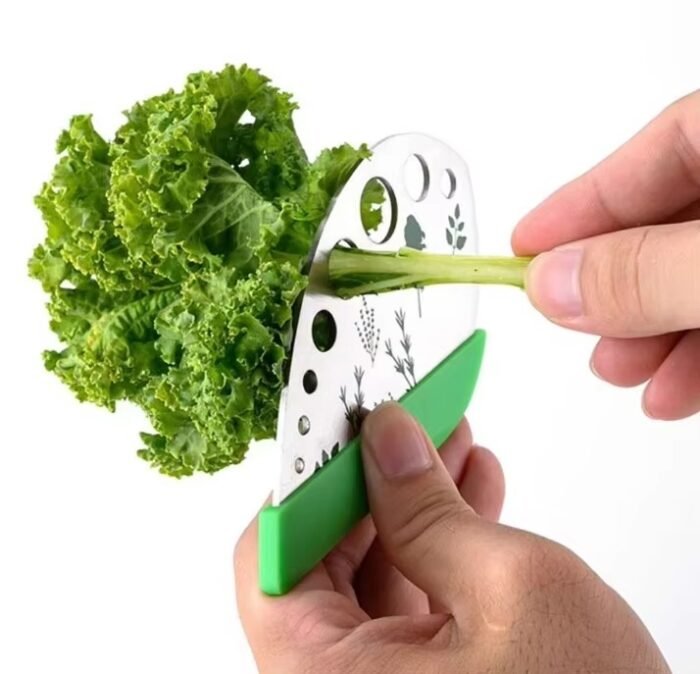 Premium Stainless Steel Herb Leaf Stripper – Kitchen Tool for Quickly Removing Herb Stems & Leaves