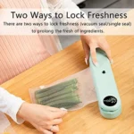 Premium Wet & Dry Food Vacuum Sealer Machine with Vacuum Bags – Freshness Preservation & Food Storage System