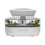 Raindrop Aromatherapy Diffuser – White Ultrasonic Aroma Mist Humidifier