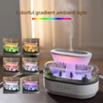 Raindrop Aromatherapy Diffuser – White Ultrasonic Aroma Mist Humidifier