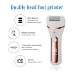 Rechargeable Electric Pedicure Callus Remover – Dead Skin Scrubber & Foot Polisher for Smooth, Soft Feet