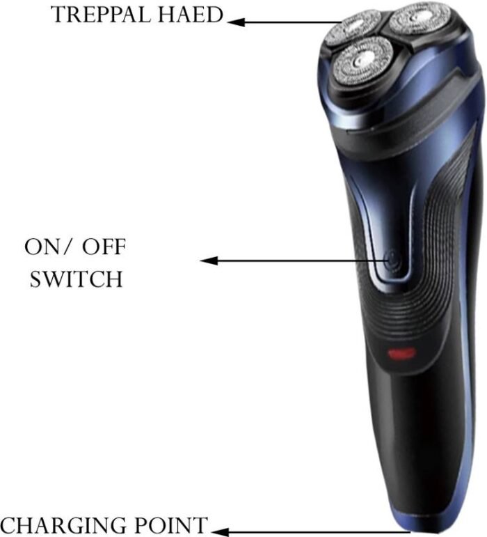 Rechargeable Geemy Cordless Hair Trimmer – Professional Zero Blade Cutting Machine