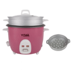 Rice Cooker with Stainless Steel Pot – 1L Automatic Vltava VLRC3022, Steamer & Non-Stick Bowl, Easy One-Touch Operation