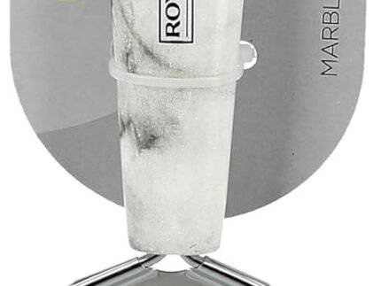 Royalford Marble-Design Stainless Steel Grater – Multi-Purpose Cheese, Vegetable & Food Shredder with Razor-Sharp Blades