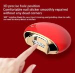 Smart USB Electric Nail Trimmer – Silent Painless Electric Clipper & Polisher for Safe Manicure