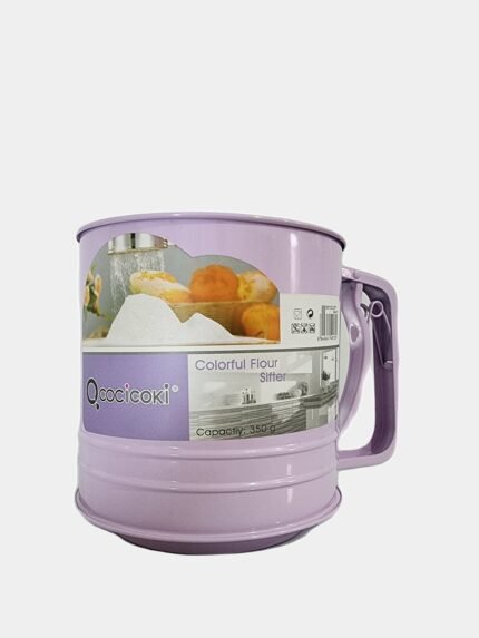 Stainless Steel Flour Sifter Mug – Handheld Baking Sieve for Cakes &amp; Pastries